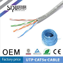 SIPU Low price fluke test lszh cat5e utp cable 4p 26awg network cable factory price